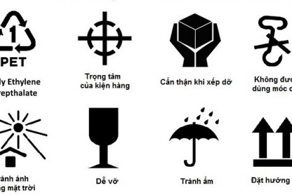 Các biểu tượng ghi trên nhãn hàng hóa của nhà sản xuất Các biểu tượng ghi trên nhãn hàng hóa của nhà sản xuất
